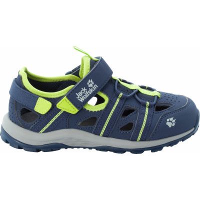 Jack Wolfskin Kids' Sun Climber Blue / Lime