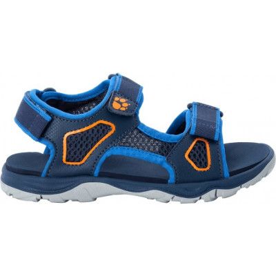 Jack Wolfskin Kids' Taraco Beach Sandal Blue/Orange