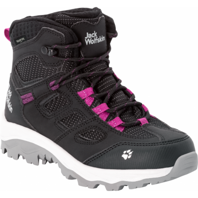 Jack Wolfskin Kids' Vojo Texapore Mid Phantom / Pink