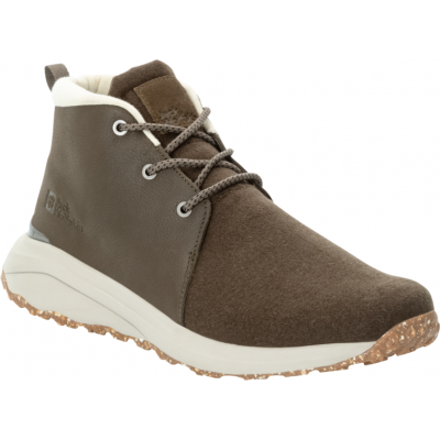 Jack Wolfskin Men's Campfire Chakka Mid Cold Coffee