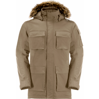 Jack Wolfskin Men's Glacier Canyon Parka Cookie