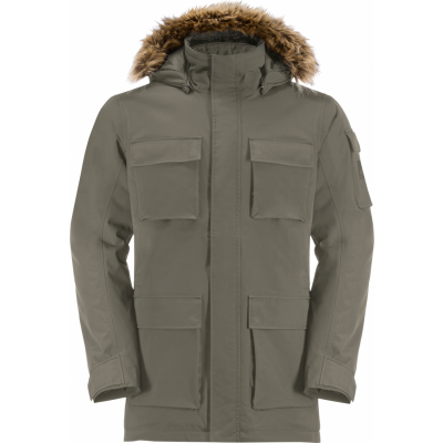 Jack Wolfskin Men's Glacier Canyon Parka Dusty Olive