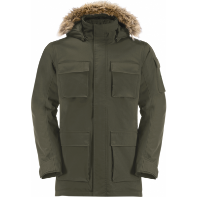Jack Wolfskin Men's Glacier Canyon Parka Island Moss