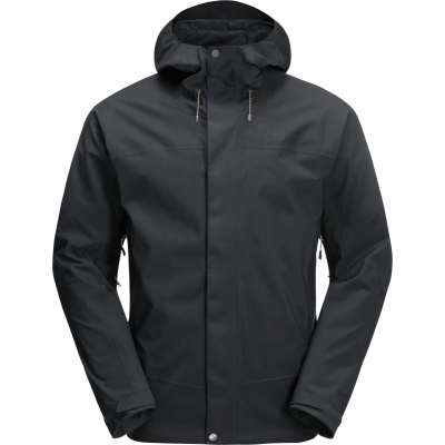 Jack Wolfskin Men's Kammweg 2-Layer Jacket Phantom