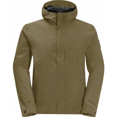Jack Wolfskin Men's Mainkai Jacket Grey Olive