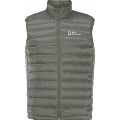 Jack Wolfskin Men's Pack & Go Down Vest Gecko Green