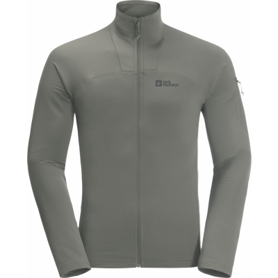 Jack Wolfskin Men's Prelight Full Zip Gecko Green