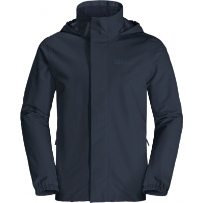 Jack Wolfskin Men's Stormy Point 2-Layer Jacket Night Blue