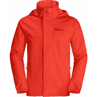 Jack Wolfskin Men's Stormy Point 2-Layer Jacket Strong Red