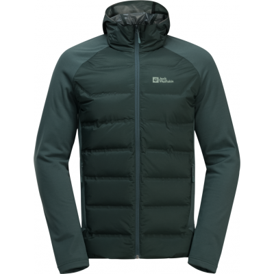 Jack Wolfskin Men's Tasman Down Hybrid Black Olive