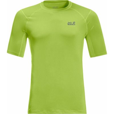 Jack Wolfskin Men's Tourer Vent Tee Spring Lime