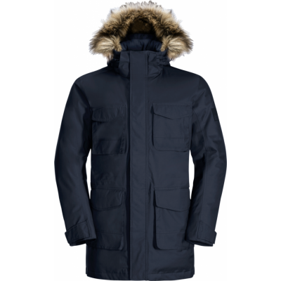 Jack Wolfskin Men's Winterfrost Down Parka Night Blue