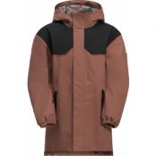 Teens' 2-Layer Insulated Parka Girl Wild Ginger