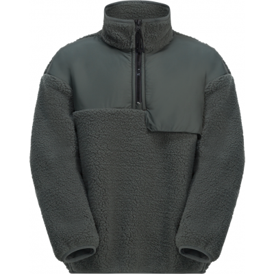 Jack Wolfskin Teens' Halfzip Fleece Slate Green