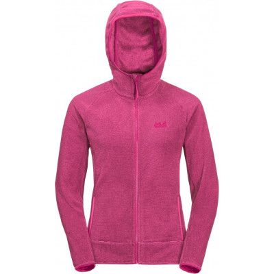 Jack Wolfskin Women's Arco Jacket  Pink Peony Stripes