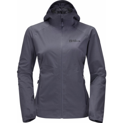 Jack Wolfskin Women's Emberberg 3-Layer Jacket Dolphin
