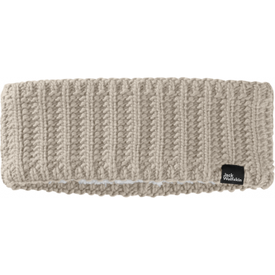Jack Wolfskin Women's Highloft Knit Headband Dusty Grey