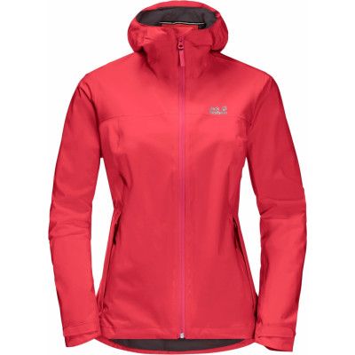Jack Wolfskin Women's Jwp Shell Tulip Red