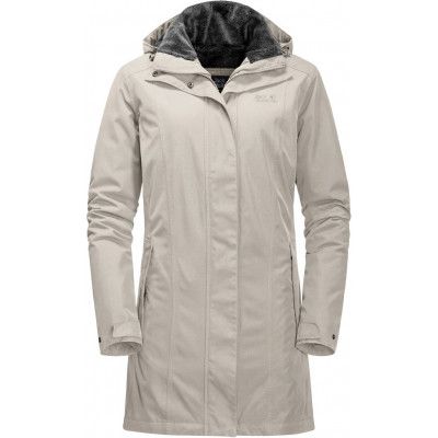 Jack Wolfskin Women's Madison Avenue Coat Dusty Grey