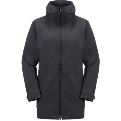 Jack Wolfskin Women's Mainkai Long Jacket Phantom