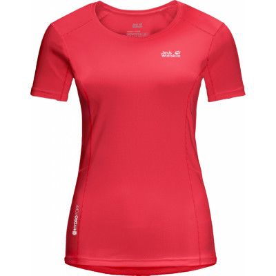Jack Wolfskin Women's Narrows Tee Tulip Red