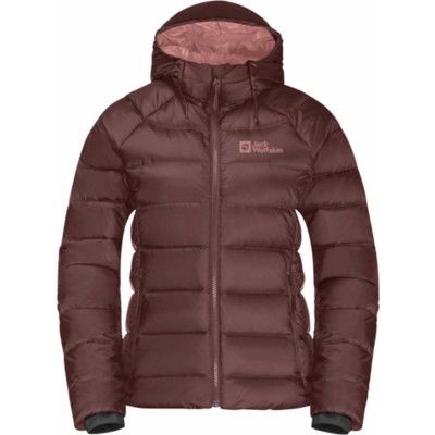 Jack Wolfskin Women's Nebelhorn Down Hoody Dark Maroon