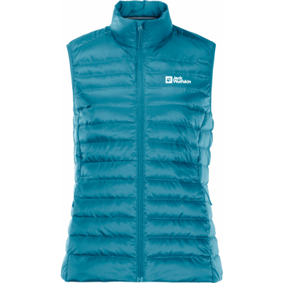 Jack Wolfskin Women's Pack & Go Down Vest Freshwater Blue