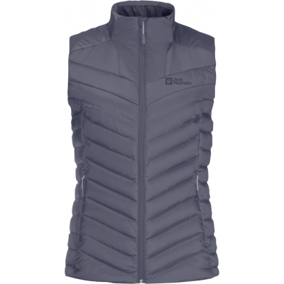Jack Wolfskin Women's Passamani Down Vest Dolphin
