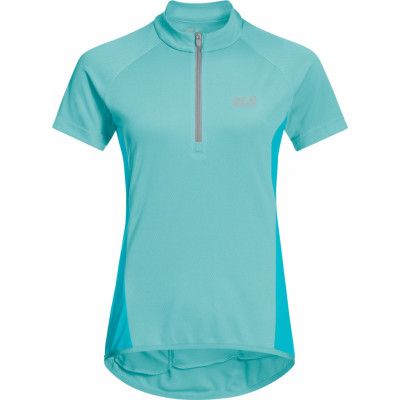 Jack Wolfskin Women's Tourer Halfzip Tee Peppermint