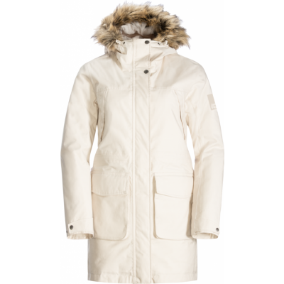 Jack Wolfskin Women's Winterfrost Insulated Parka Winter Pearl