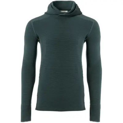 Aclima M's Streamwool Hoodie Green Gables