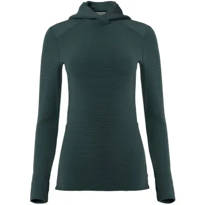 Aclima W's Streamwool Hoodie Green Gables