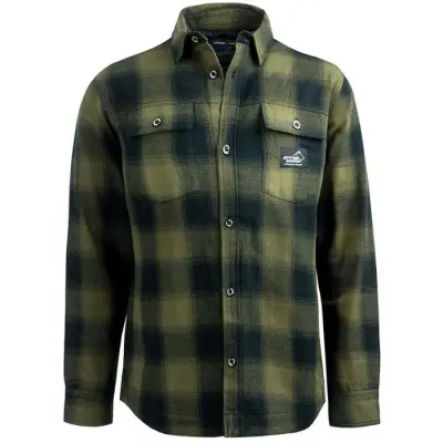 Arrak Outdoor W's Flannel Shirt Insulated Olive/Black