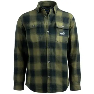 Arrak Outdoor W's Flannel Shirt Insulated Olive/Black