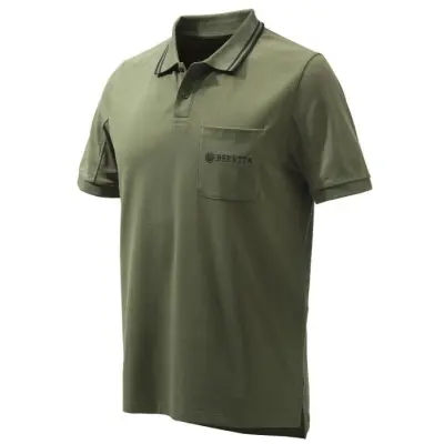 Beretta Airmesh Polo SS Green