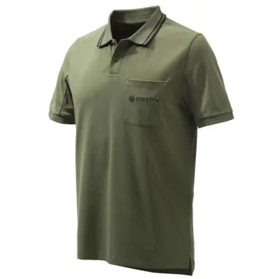 Beretta Airmesh Polo SS Green