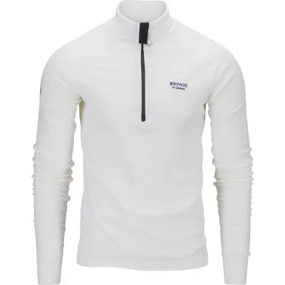 Brynje Arctic Zip Sweater White/Blue