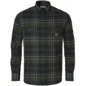 Chevalier Heron Flannel Shirt Men October Green Checked