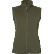 Chevalier Lenzie Fleece Vest Women Dark Green