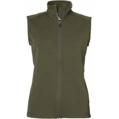 Chevalier Lenzie Fleece Vest Women Dark Green