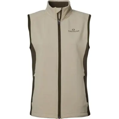 Chevalier Lenzie Fleece Vest Women Sand/Brown