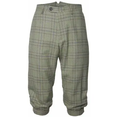 Chevalier Wiston Tweed Breeks Men Willow Green Checked
