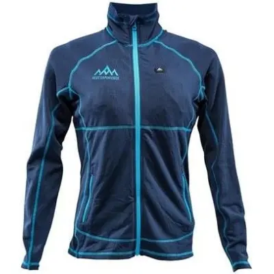 Heat Experience W's Heated Grid Fleece Blue