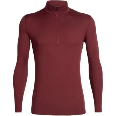 Icebreaker M's 200 Oasis LS Half Zip Cabernet
