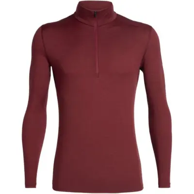 Icebreaker M's 200 Oasis LS Half Zip Cabernet