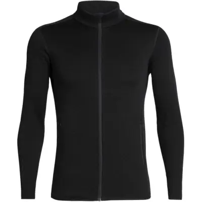 Icebreaker M's Elemental LS Zip 330 Black