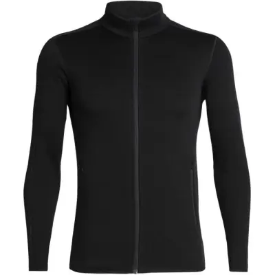Icebreaker M's Elemental LS Zip 330 Black