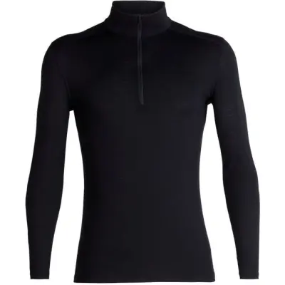 Icebreaker M's Oasis LS Half Zip 200 Black