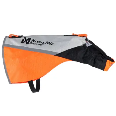 Non-Stop Dogwear Protector Cover 2.0 White/Black/Orange