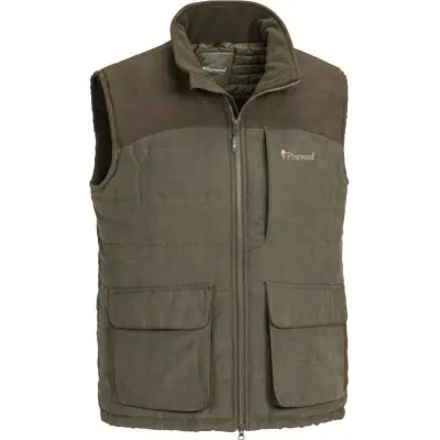 Pinewood Abisko Småland Vest Suede Brown - L